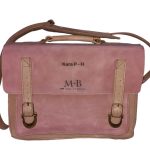 3 Divider Leather School Bags